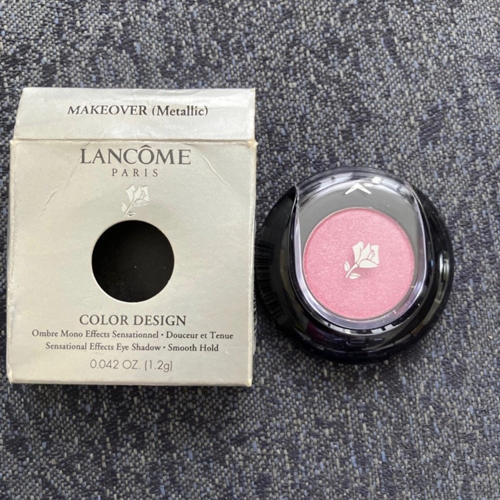 RARE Lancôme color design eyeshadow-make over metallic